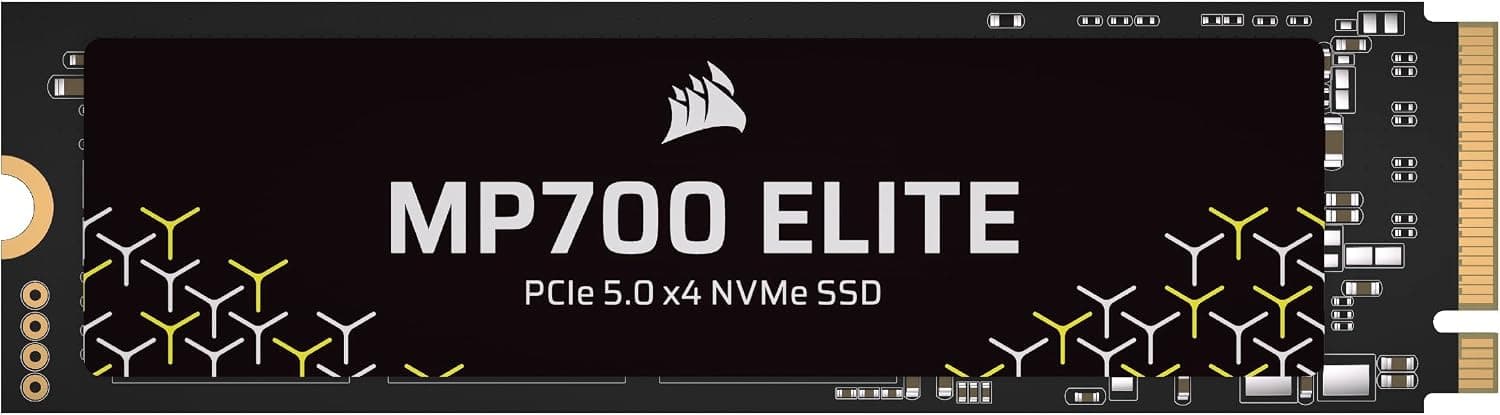 Corsair Corsair MP700 Elite 2TB PCIe Gen5 SSD
