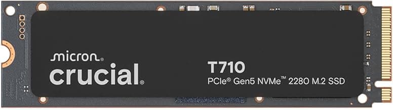 Crucial T710 2TB PCIe Gen5 NVMe SSD product image
